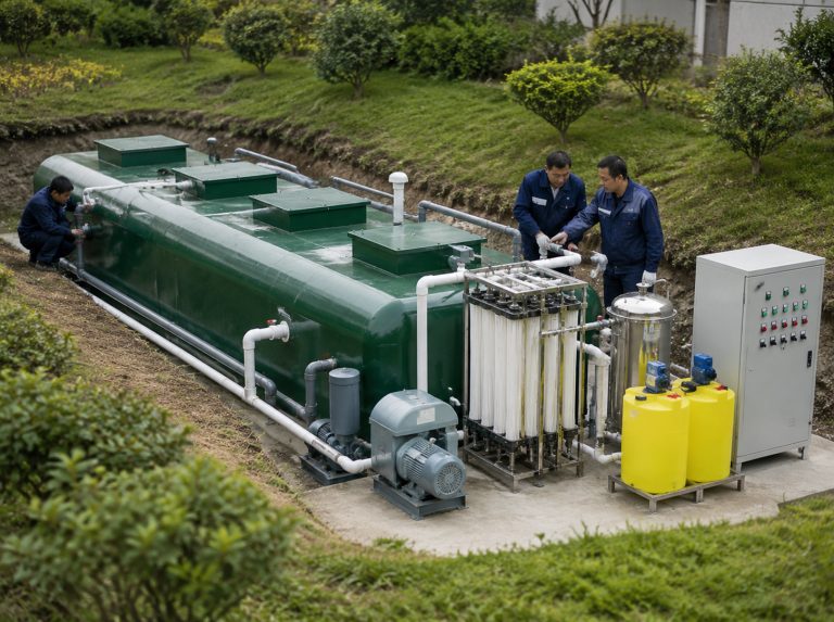 东风区地埋式AAO/MBR生活污水处理设备